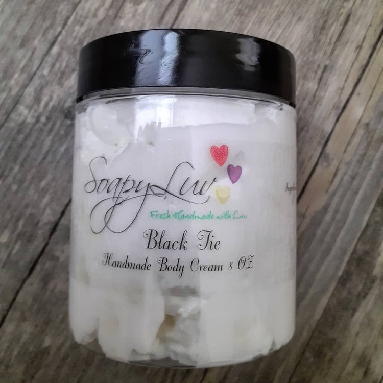 Black Tie Handmade Body Cream