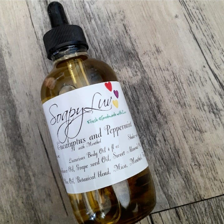 Eucalyptus and Peppermint Body oil