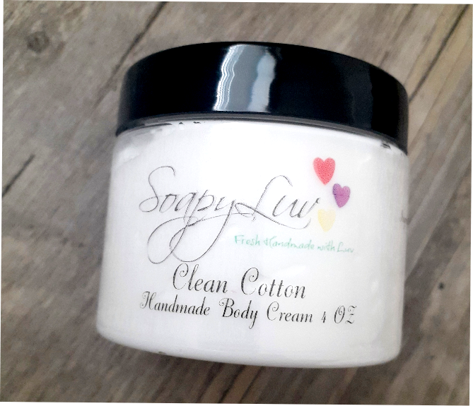 Clean Cotton Handmade Body Cream